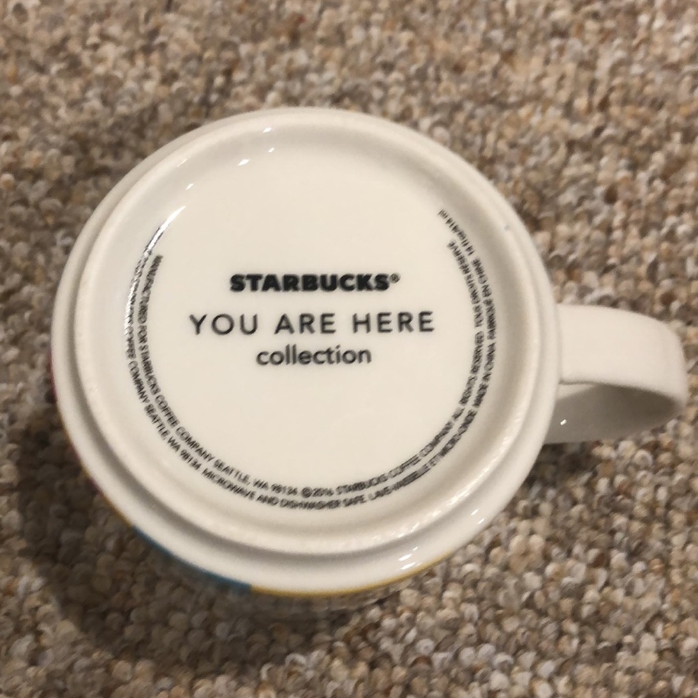 Starbucks You Are Here MIAMI Mug 2016 New Condition - Picture 4 of 4